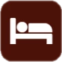 Ikona łóżka